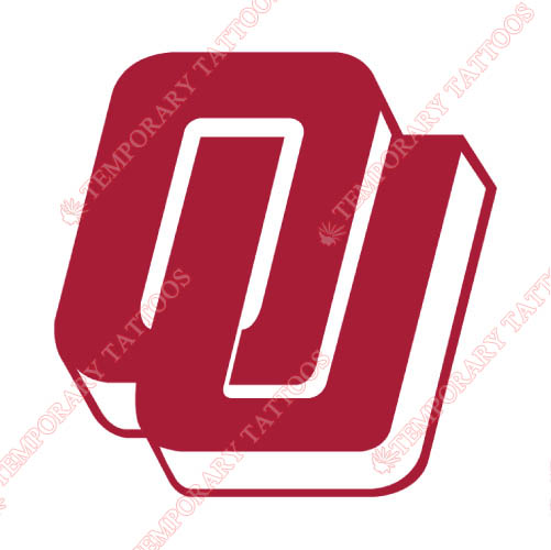 Oklahoma Sooners Customize Temporary Tattoos Stickers NO.5766